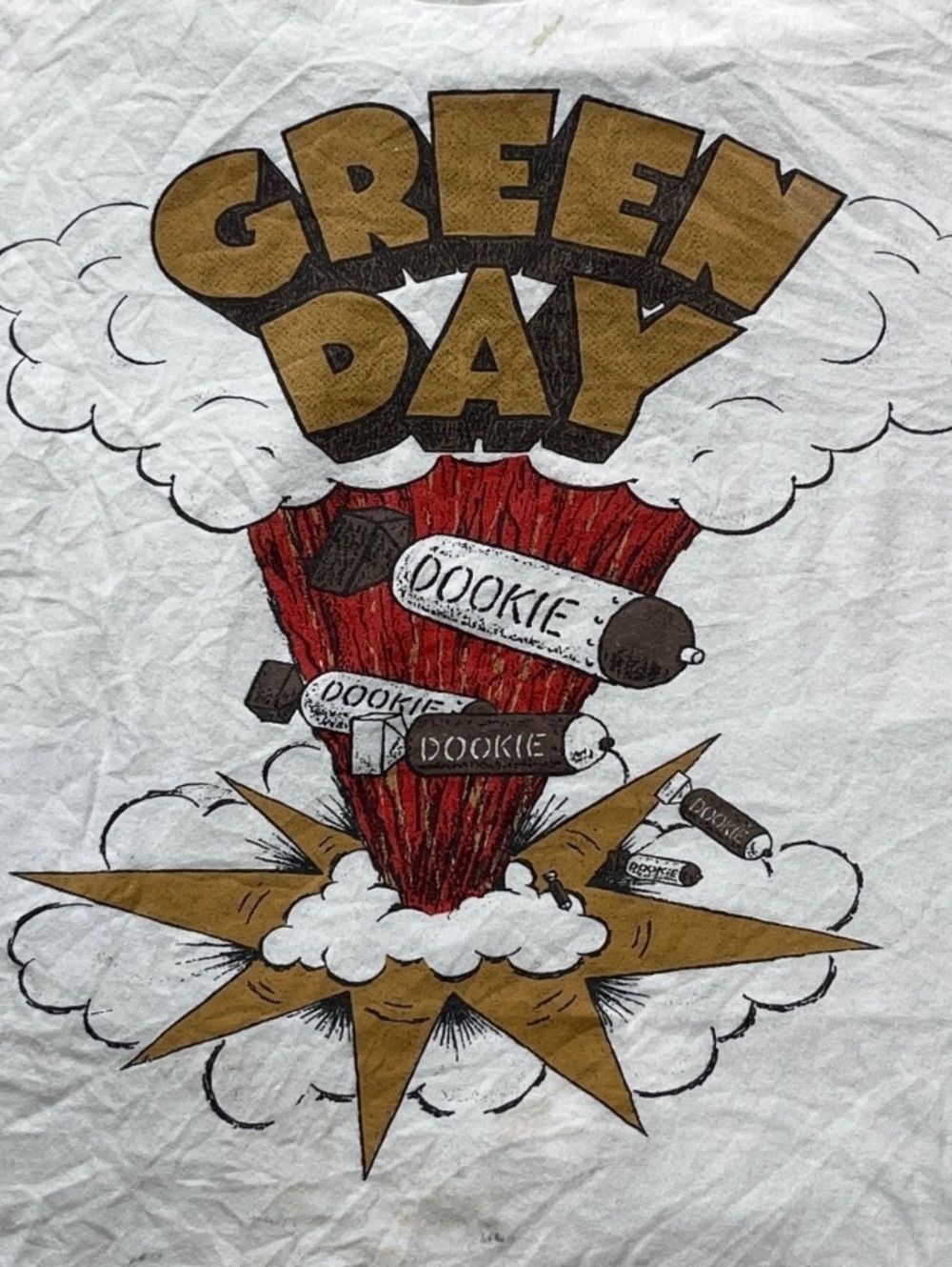 Green Day Preowned Medium T-shirt